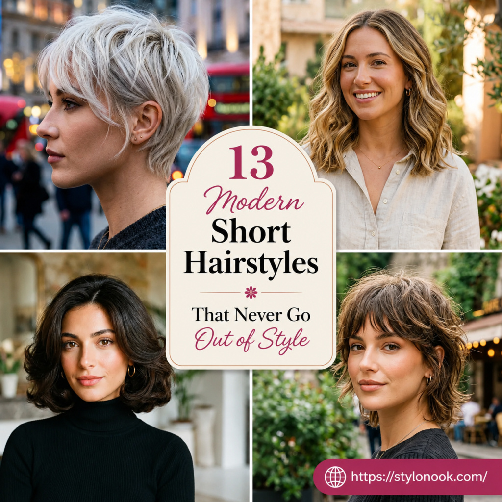 13 Modern Short Hairstyles That Never Go Out of Style