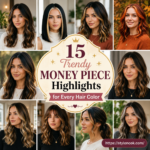 15 Trendy Money Piece Highlights for Every Hair Color