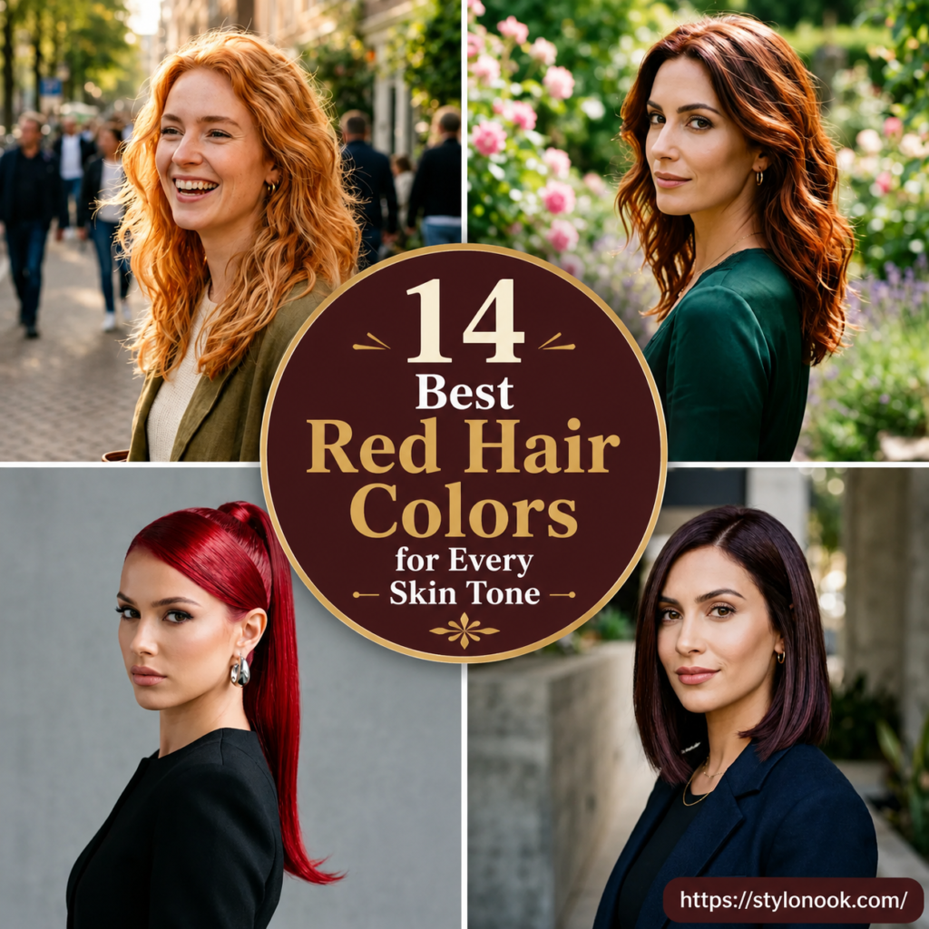 14 Best Red Hair Colors for Every Skin Tone