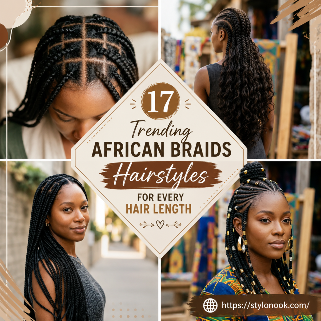 17 Trending African Braids Hairstyles for Every Hair Length